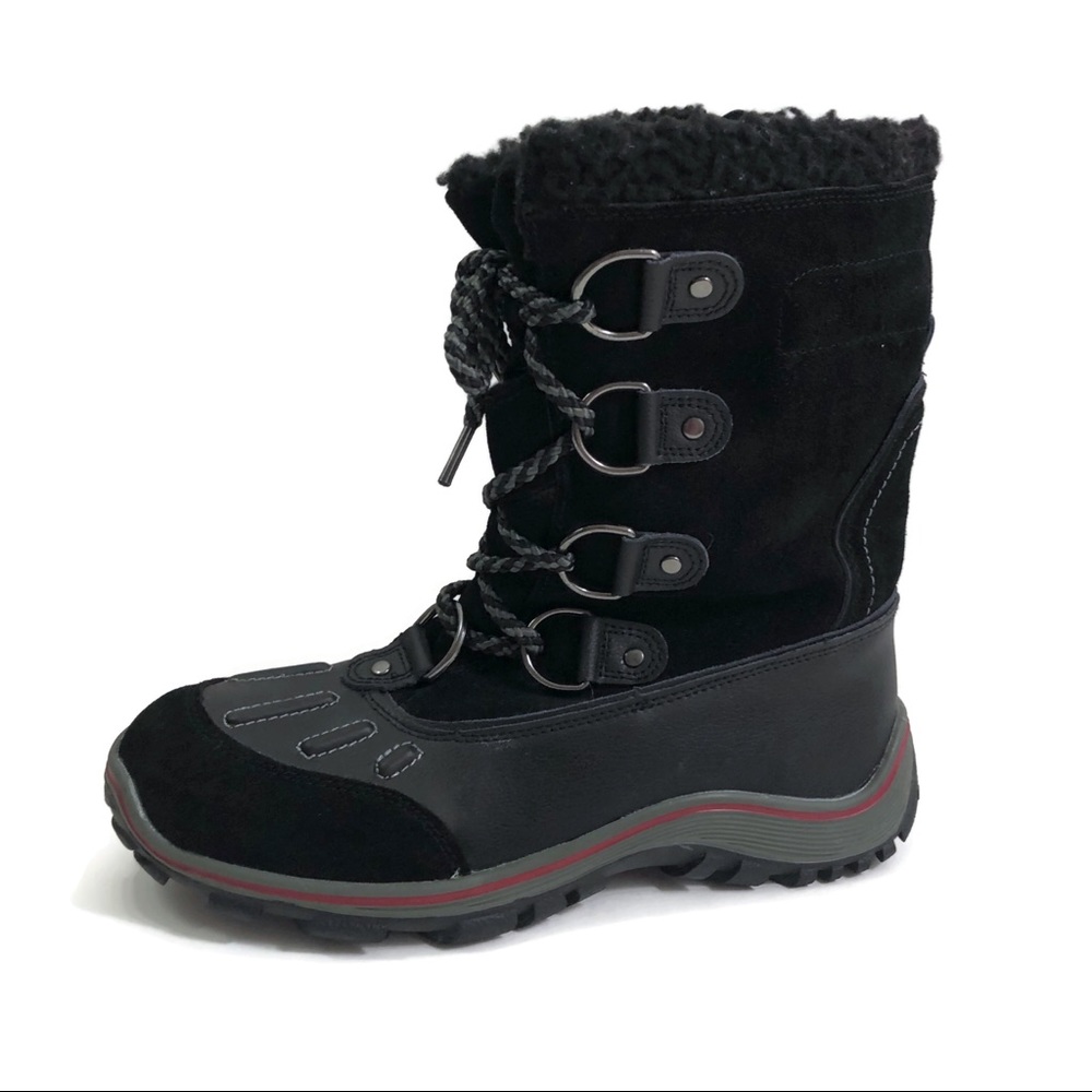 Pajar Alina Women's Black Lace-up Boots Size 11